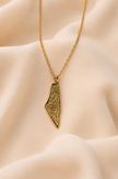 Palestine Calligraphy Necklace