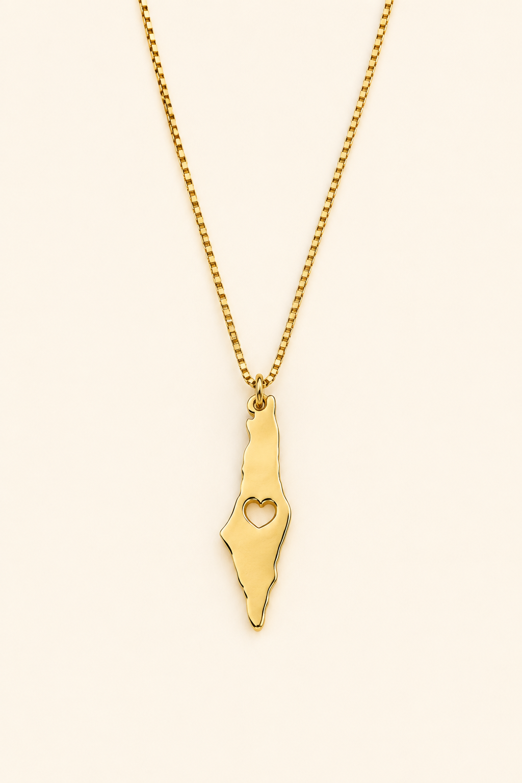 Palestine Heart Necklace