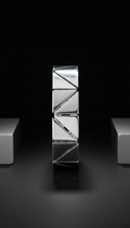 Sterling Silver Geometric Bracelet